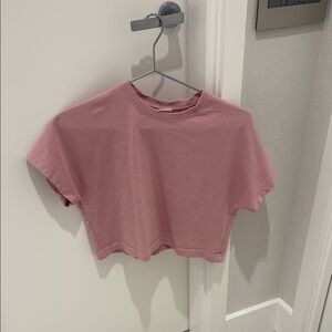 Pink Crop Top